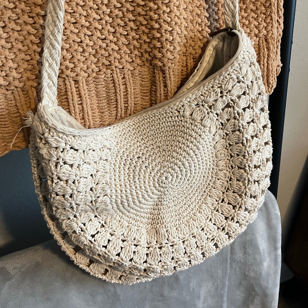 Princess Polly Woven Crossbody Bag